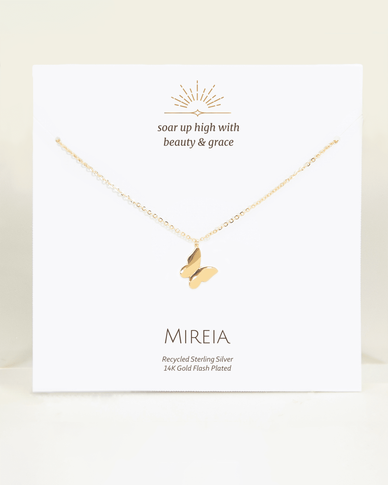 Butterfly Pendant Necklace