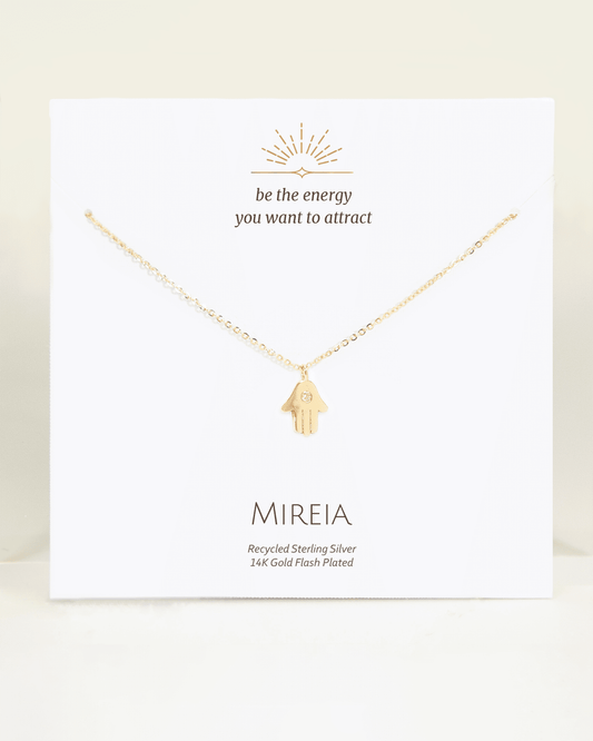 Hamsa Pendant Necklace