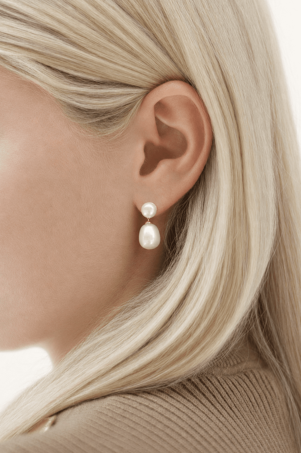 Freshwater Pearl Drop Earrings