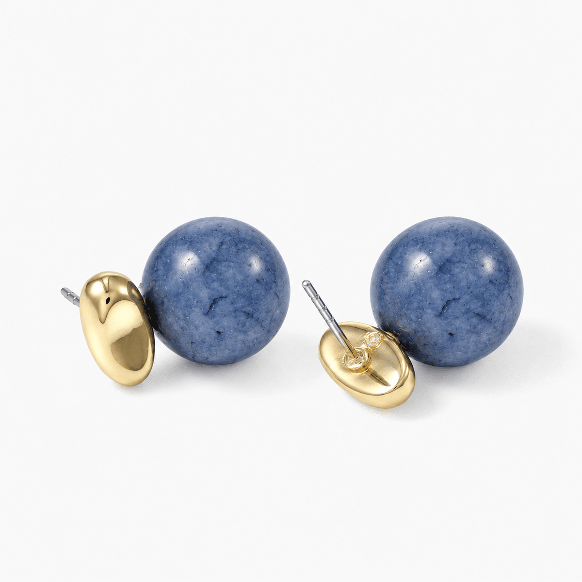Semi Precious Beaded Drop Earrings