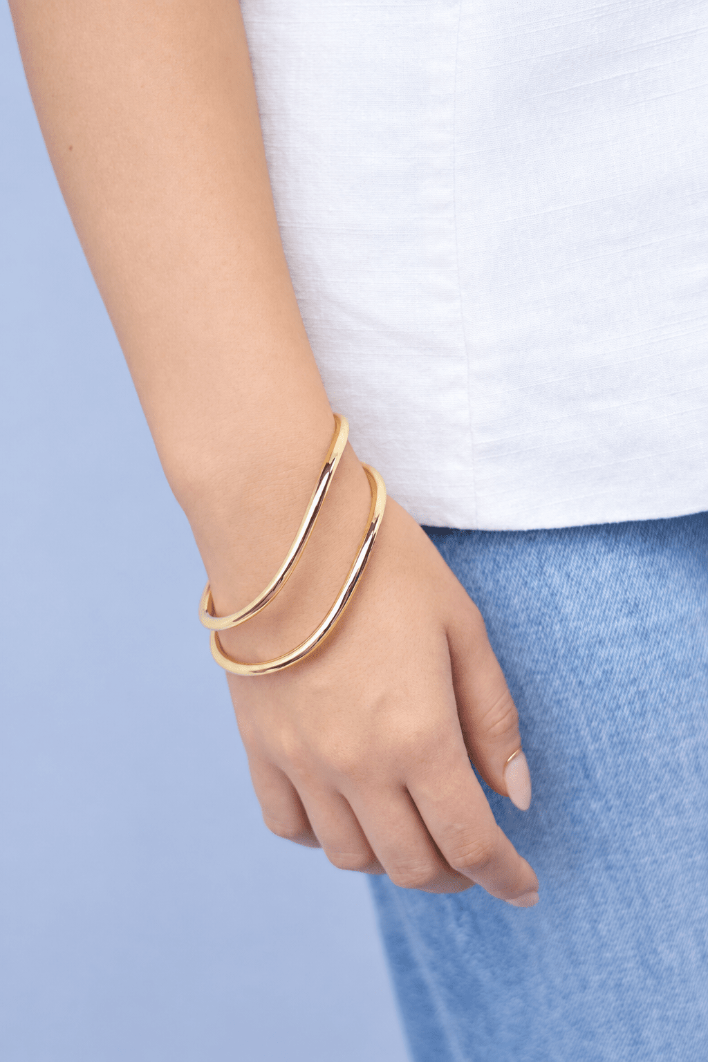 Sculpted Bangle Set