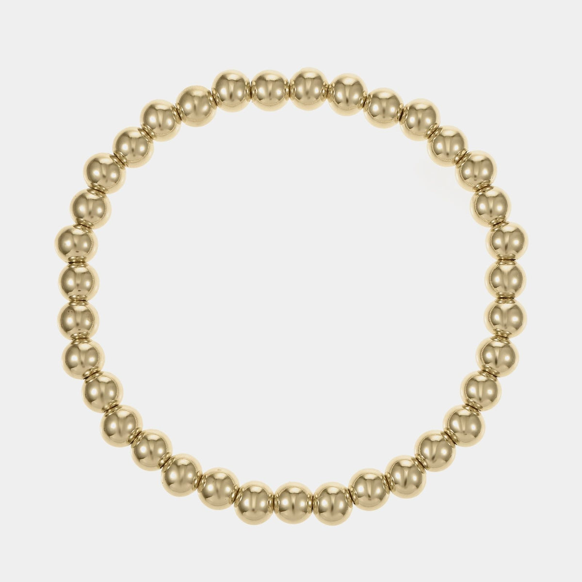 6mm Beaded Stretch Bracelet