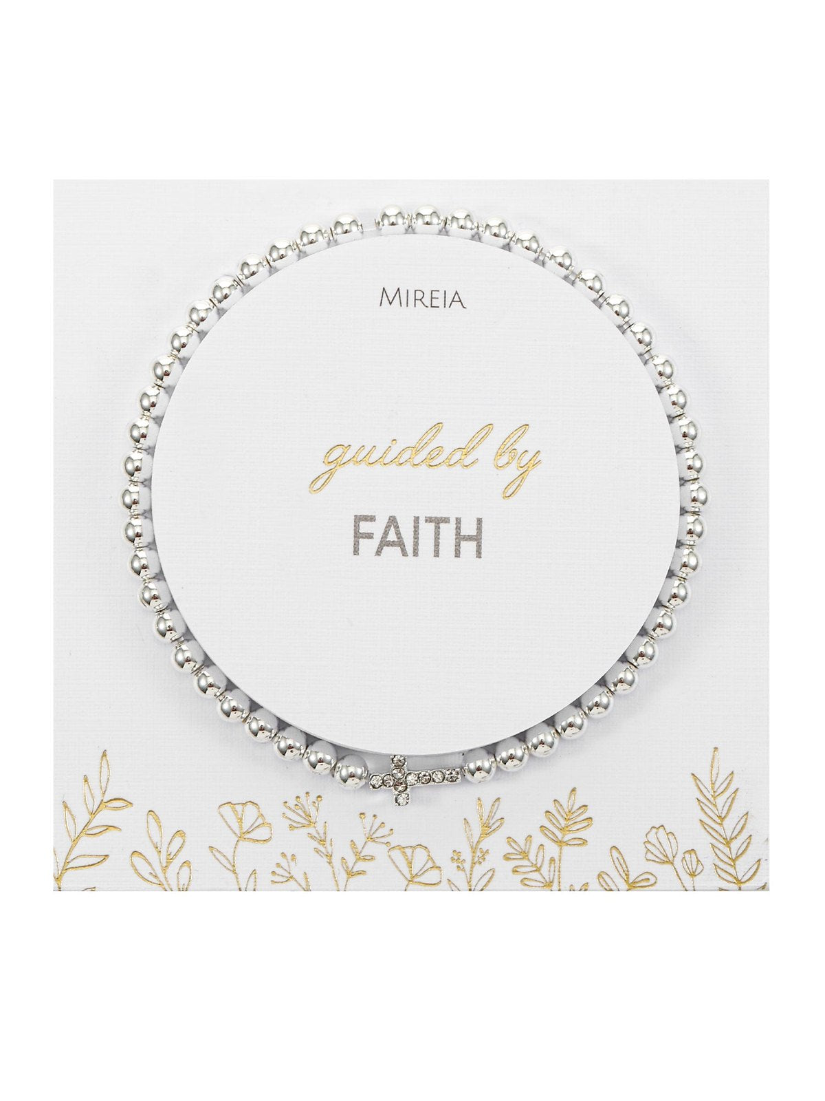 Pavé Cross Bracelet