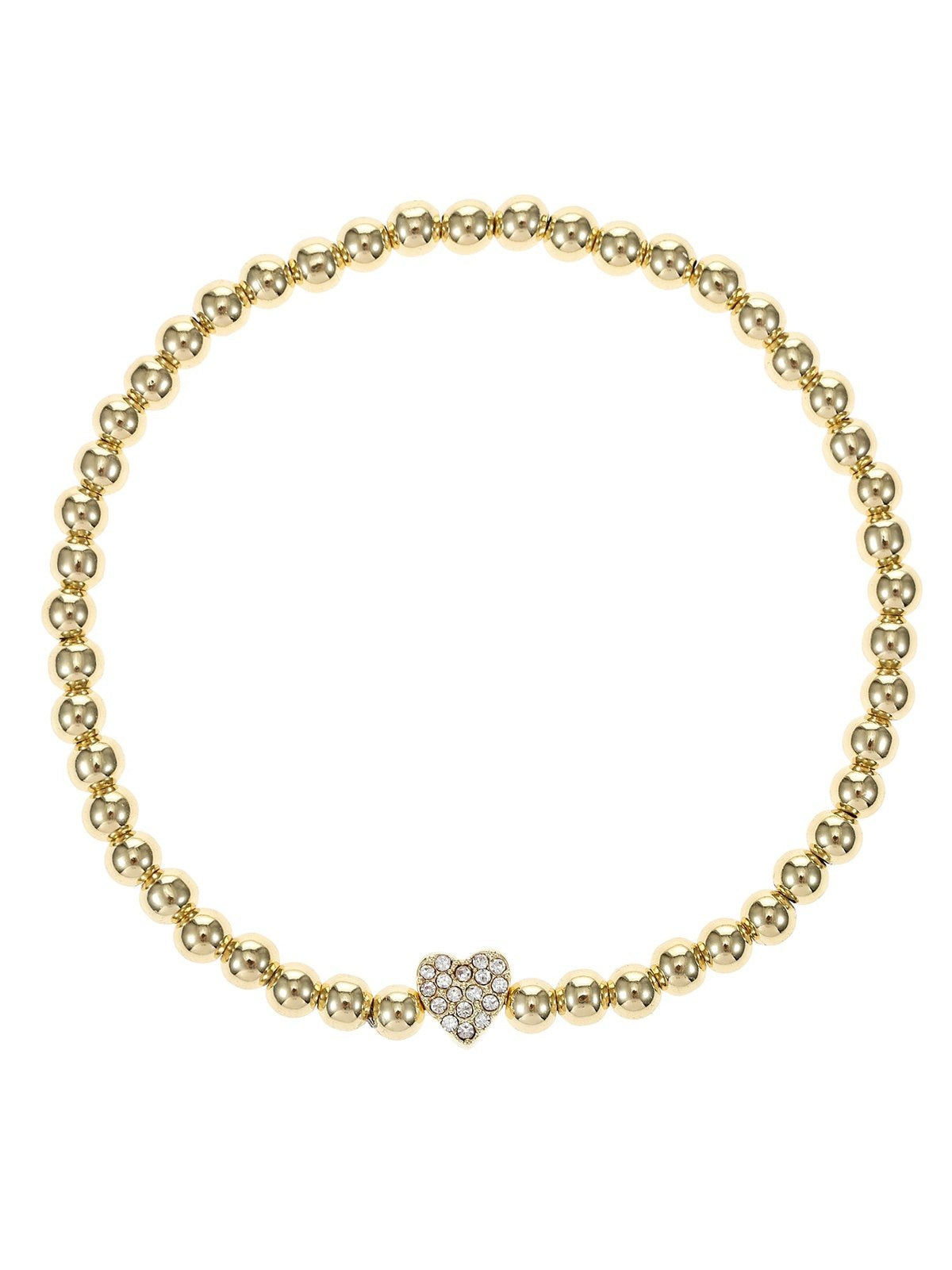 Pavé Heart Bracelet