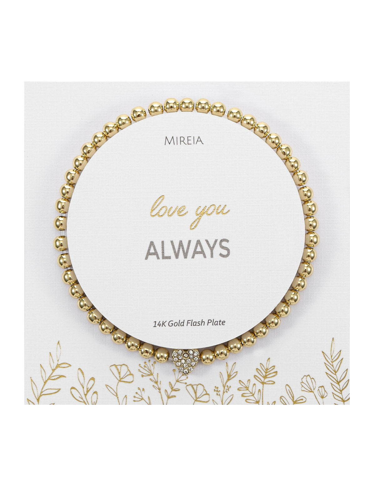 Pavé Heart Bracelet