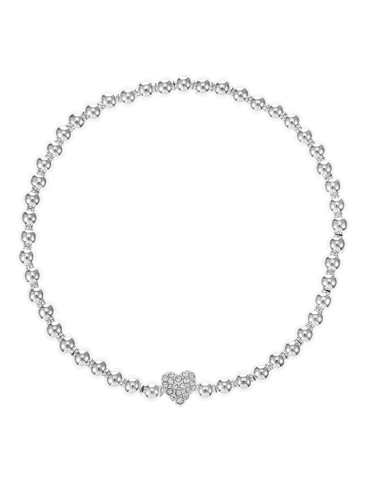 Pavé Heart Bracelet