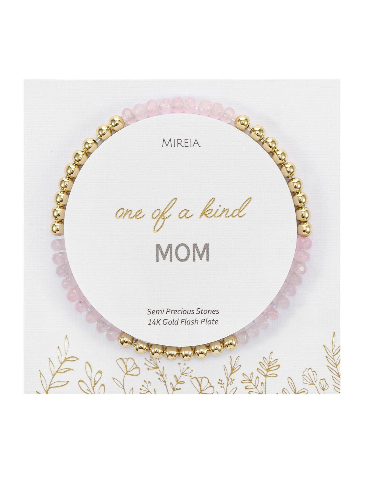 Rose Quartz Beaded Bracelet