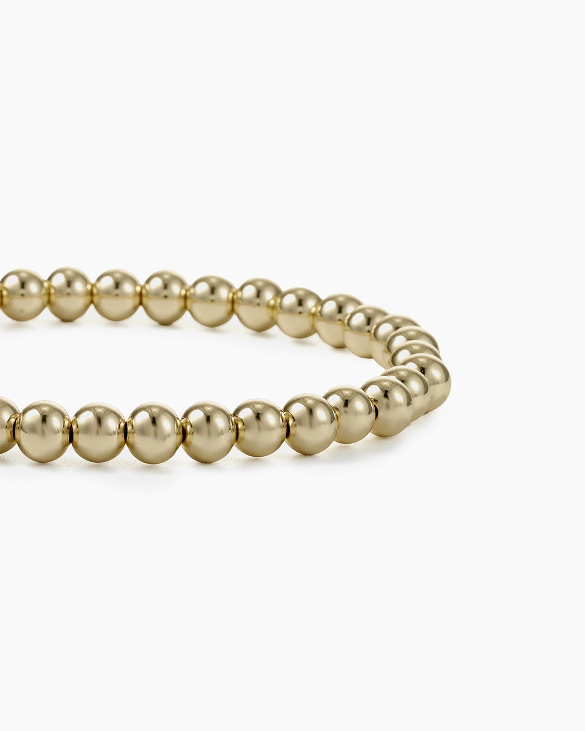 6mm Beaded Stretch Bracelet