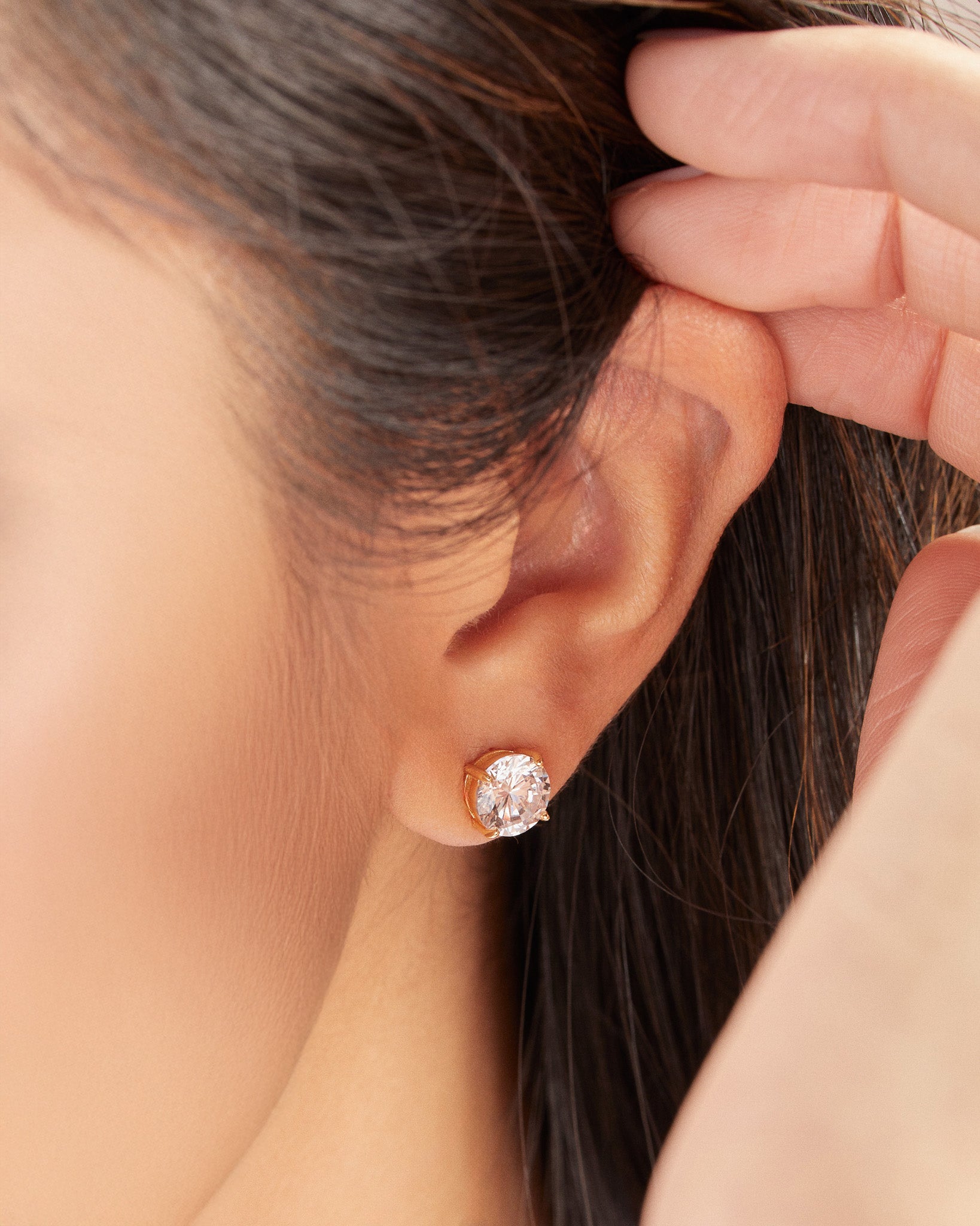 7mm Prong Set Stud