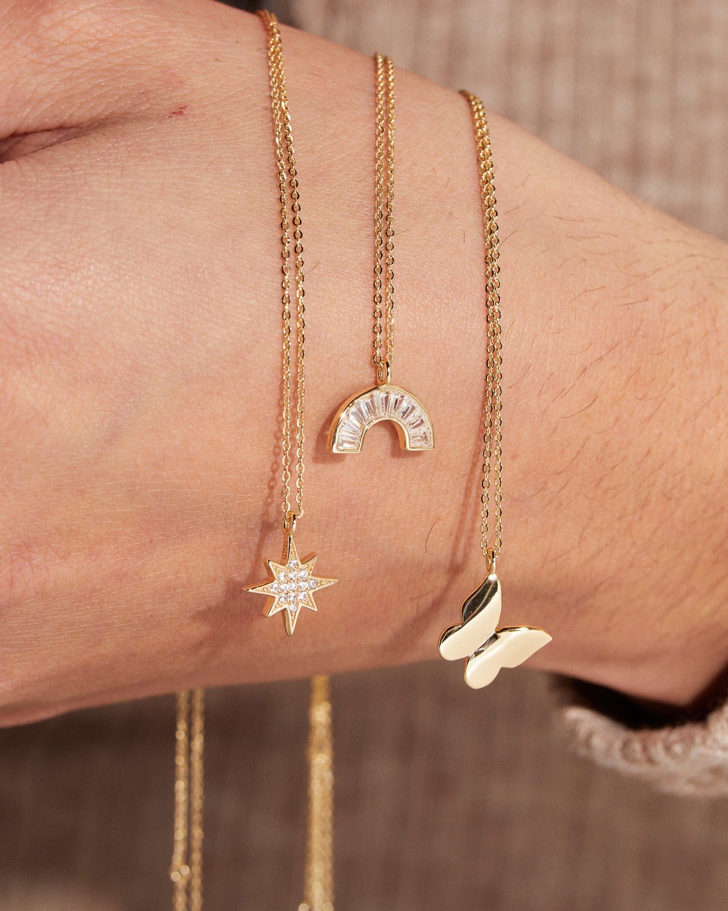 Butterfly Pendant Necklace