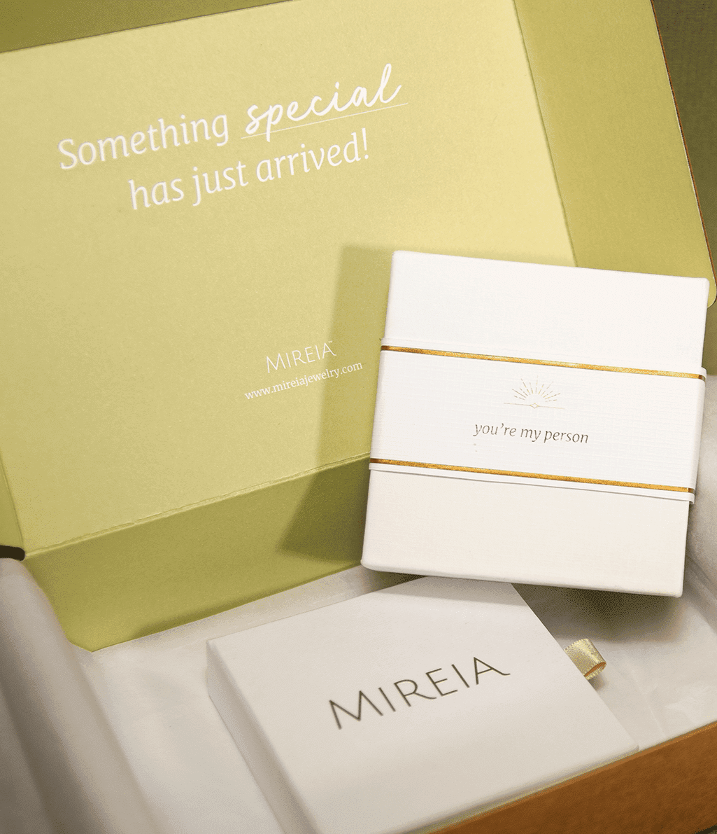 Pavé Bail Dog Tag Necklace