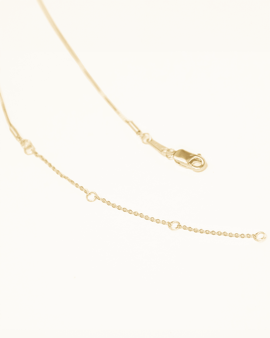 Demi-Fine Pavé Initial Necklace