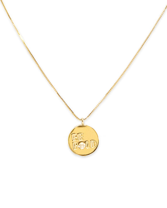 Be Bold Coin Necklace