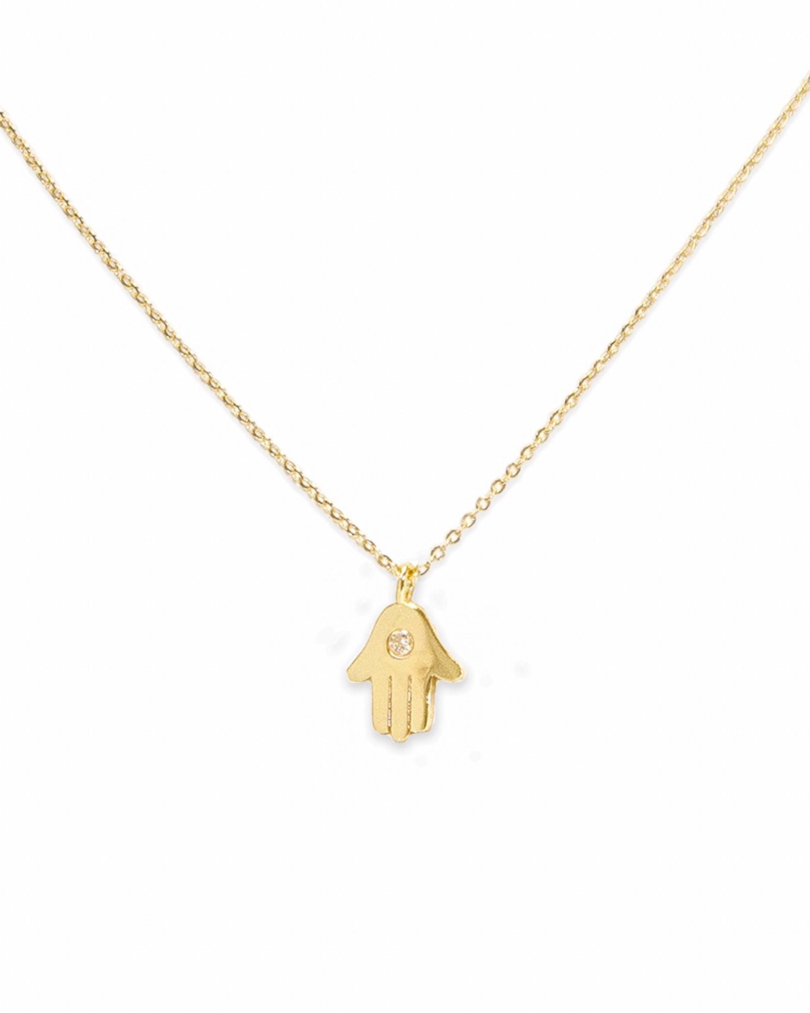 Hamsa Pendant Necklace