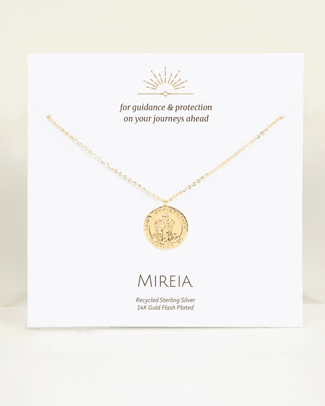 Travelers' Coin Pendant Necklace