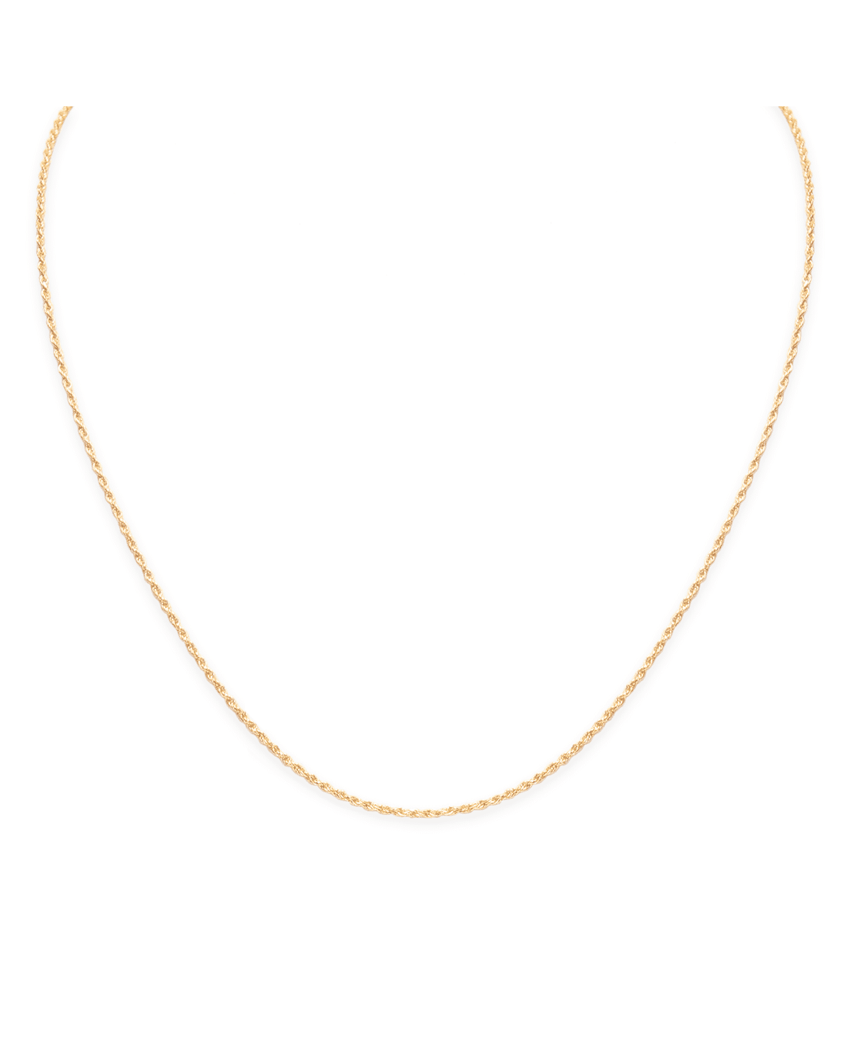 Sterling Silver Rope Chain