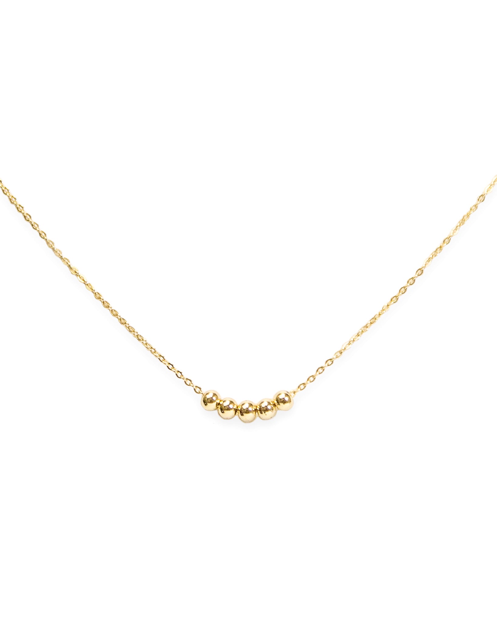 Metal Bead Necklace