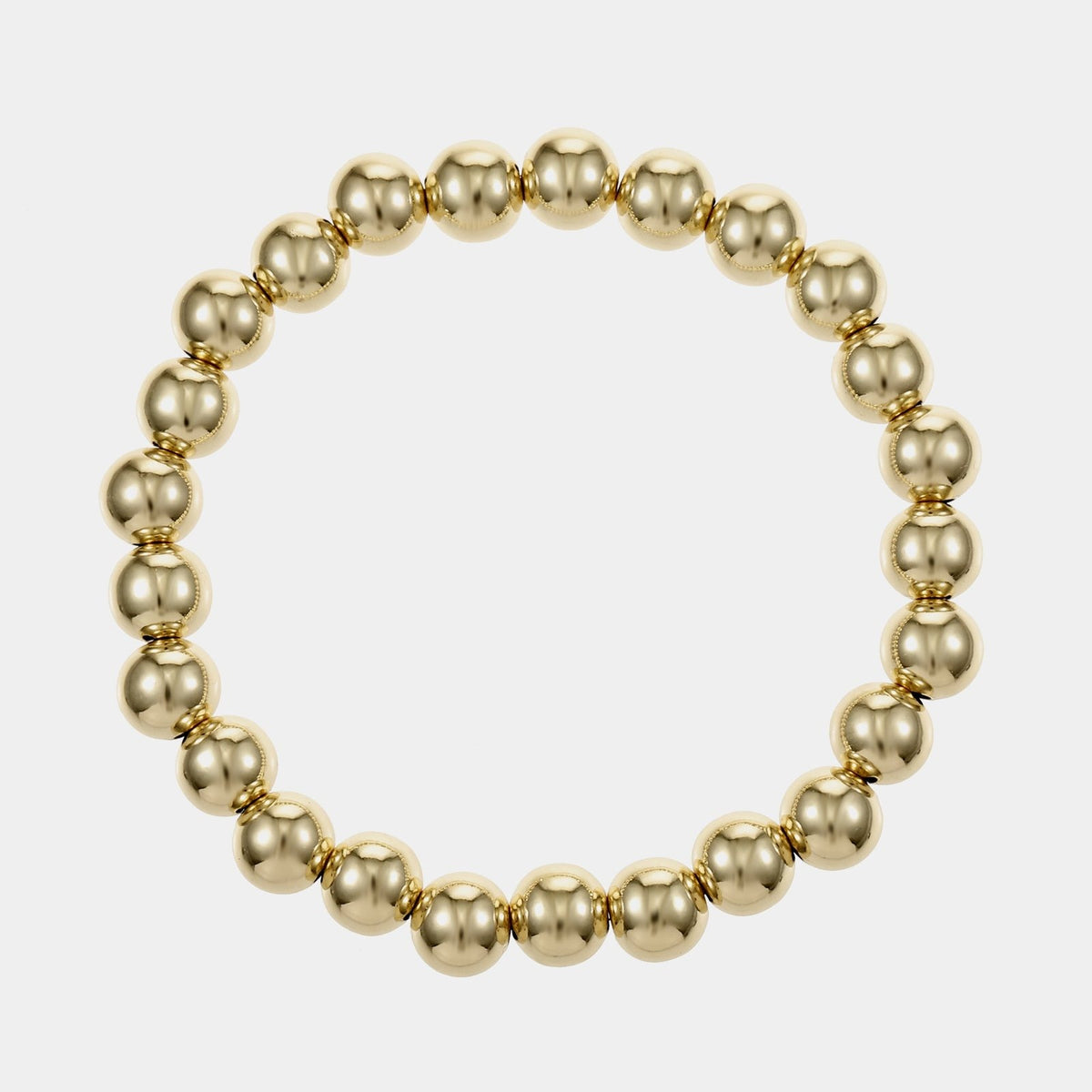 8mm Beaded Stretch Bracelet