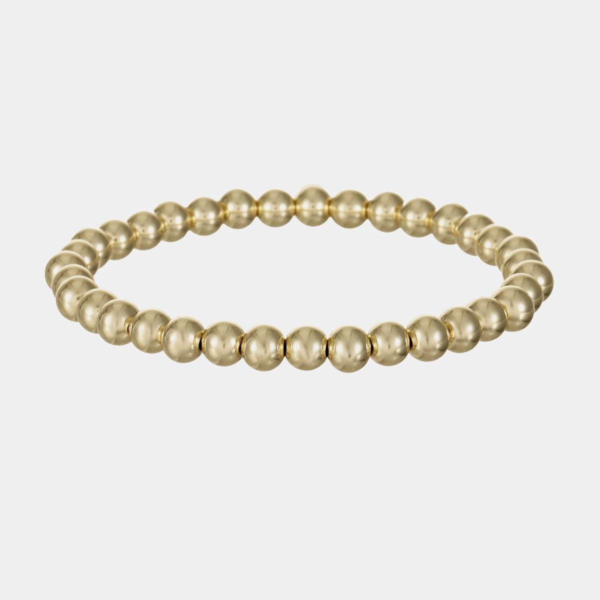 6mm Beaded Stretch Bracelet