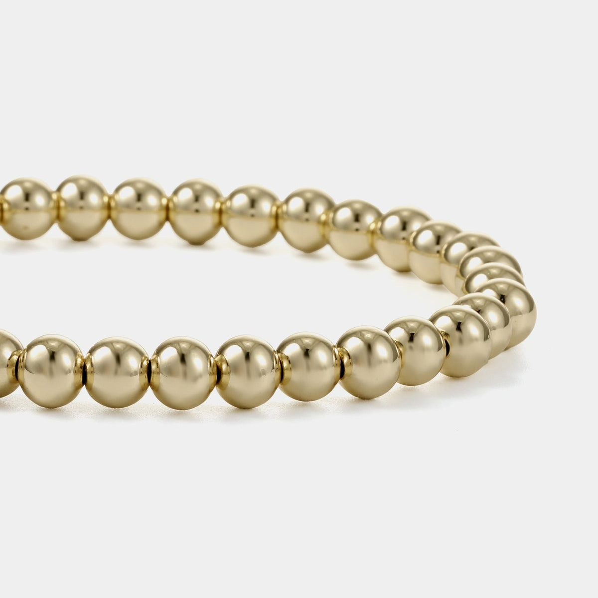 6mm Beaded Stretch Bracelet