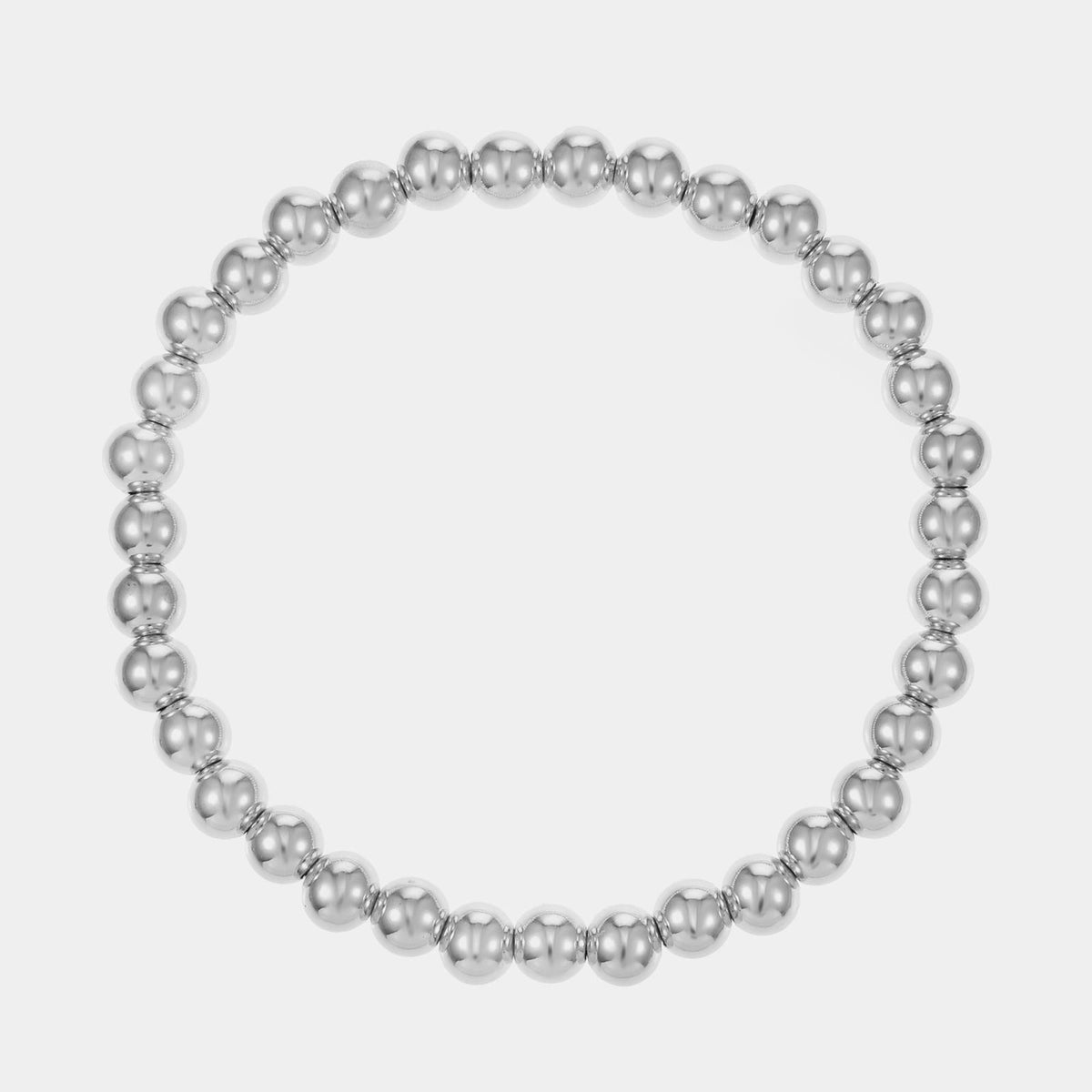 6mm Beaded Stretch Bracelet