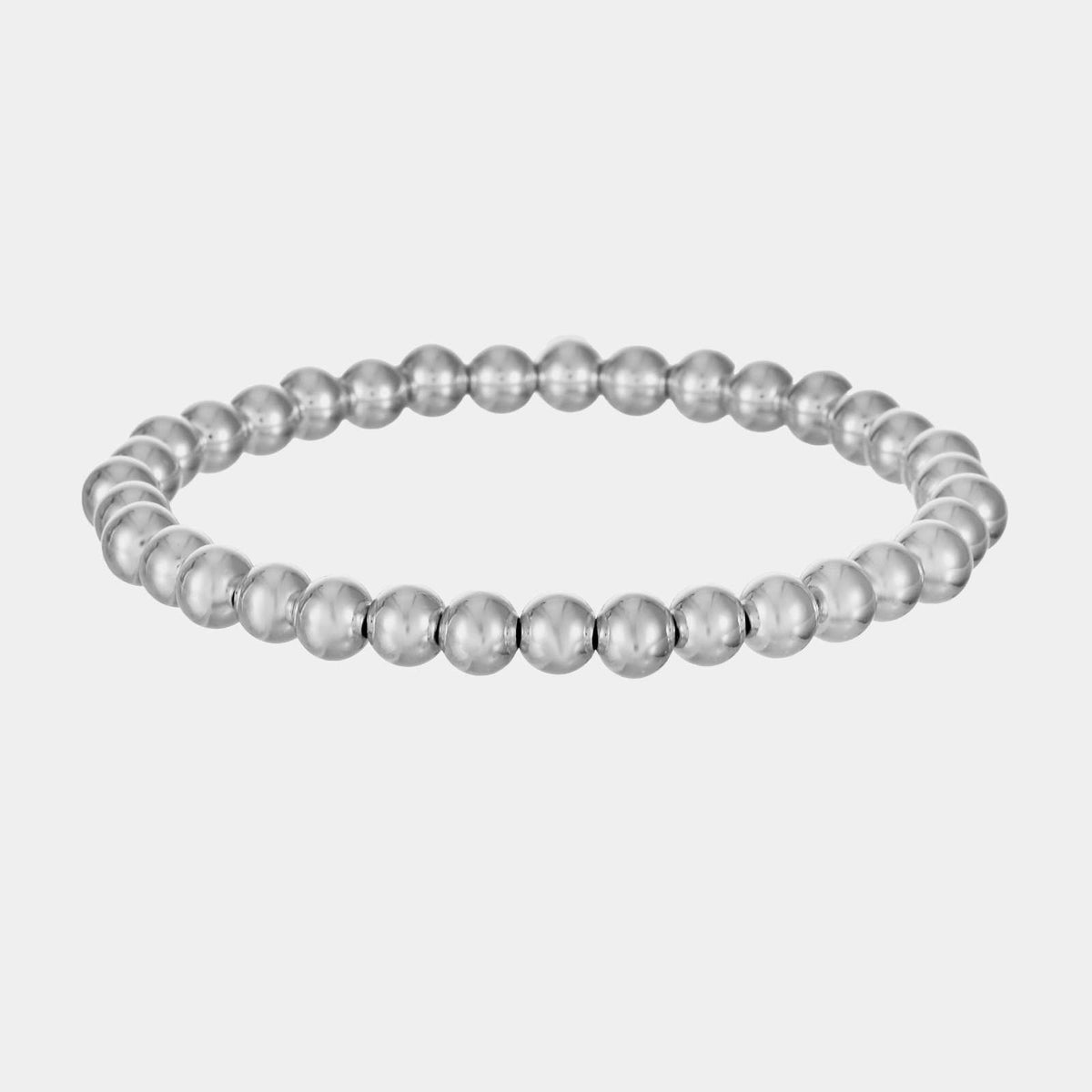 6mm Beaded Stretch Bracelet