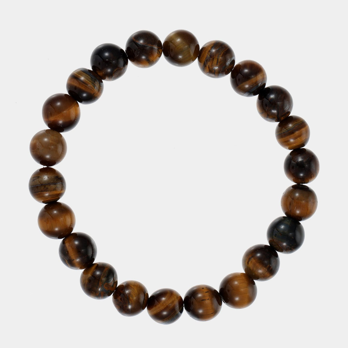 Tiger's Eye Semi Precious Beaded Bracelet