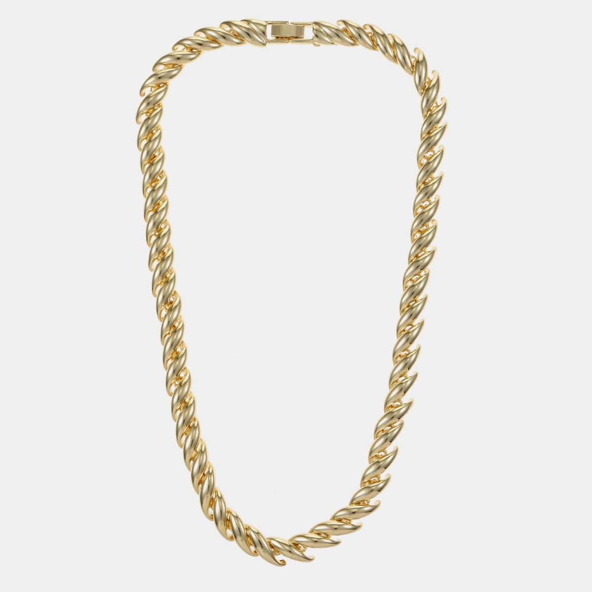 Ribbed Statement Chain