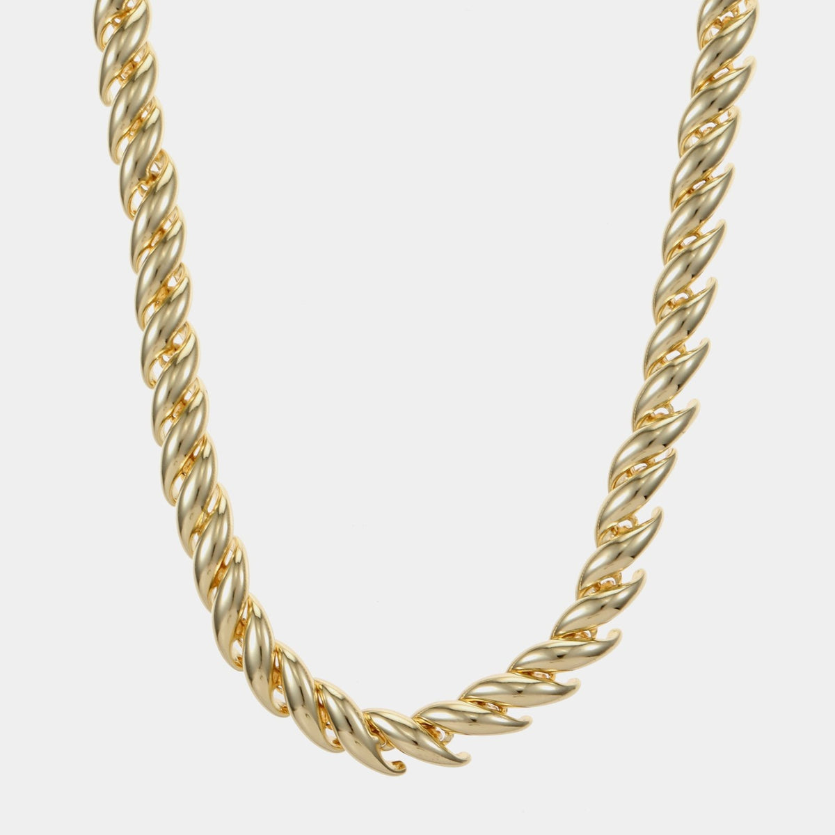 Ribbed Statement Chain