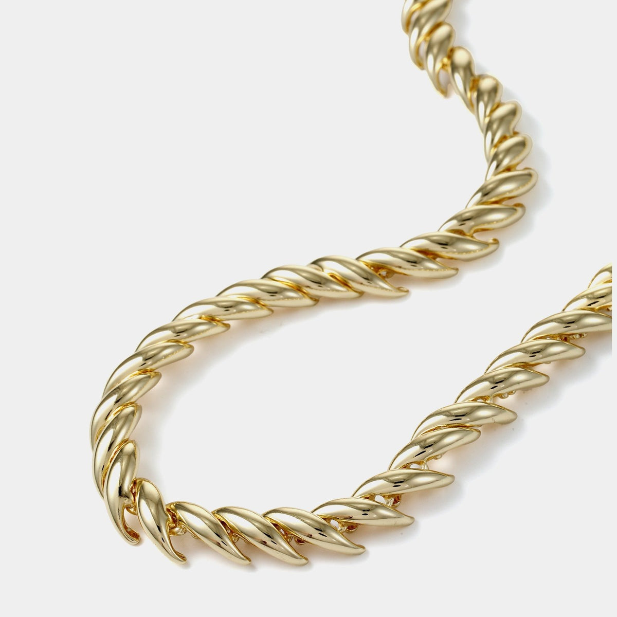 Ribbed Statement Chain