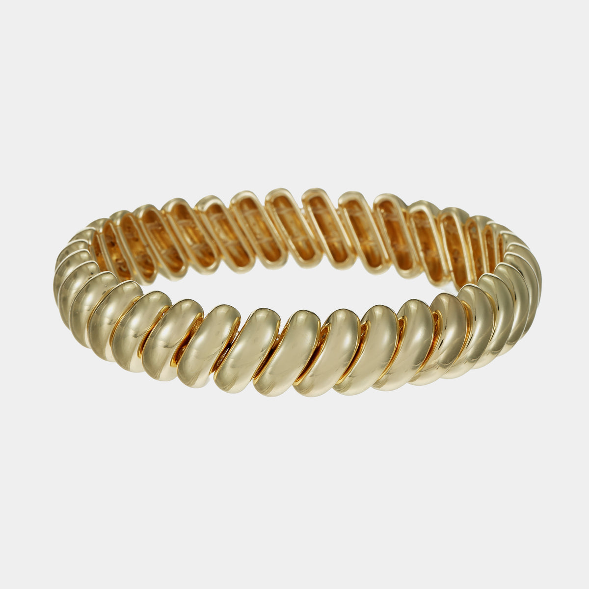 Ribbed Stretch Bracelet