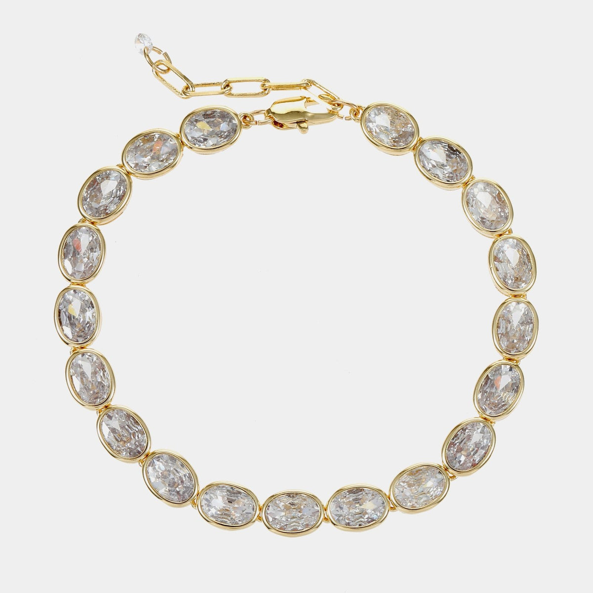 Oval Tennis Bracelet
