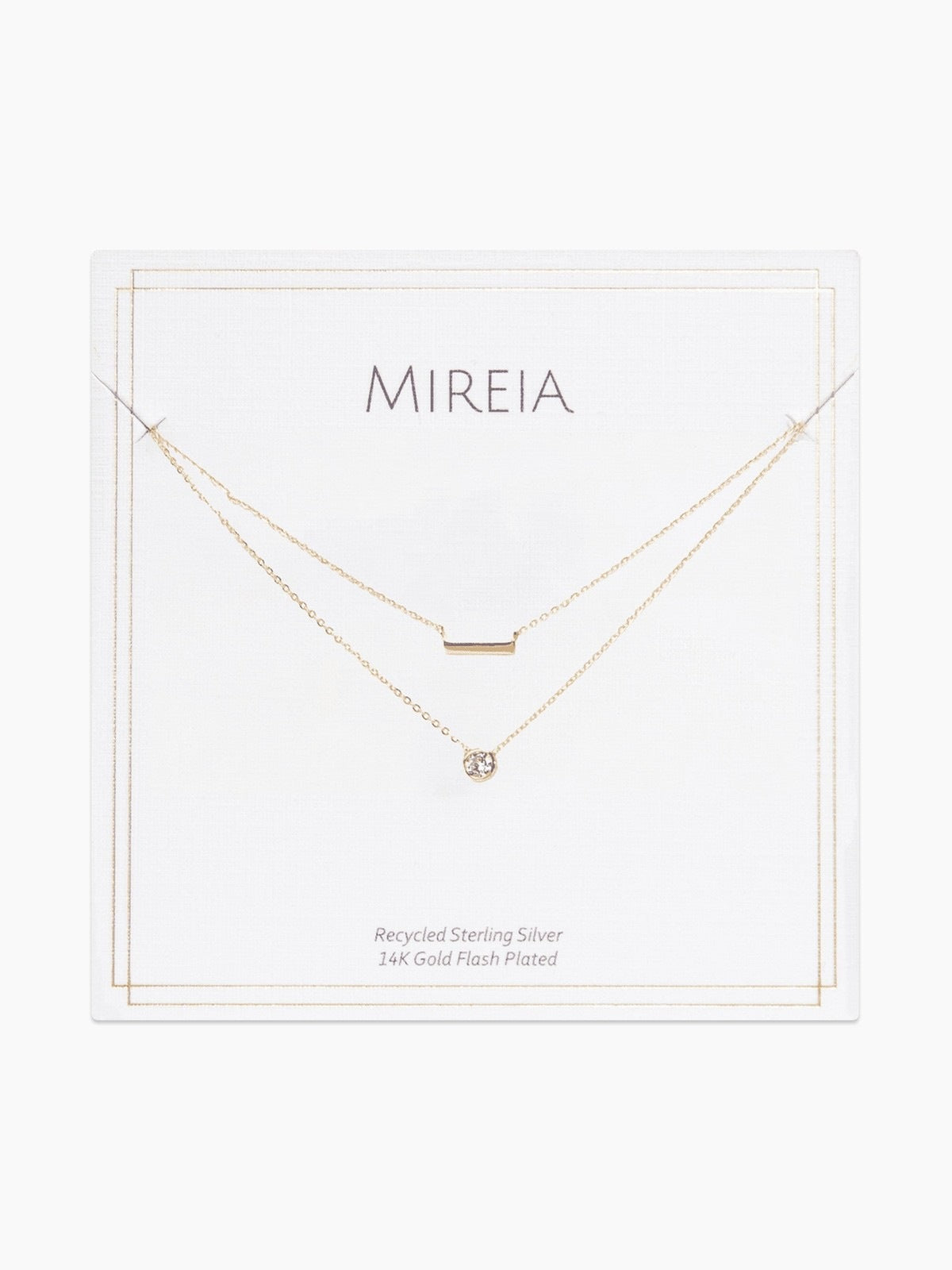Bezel & Bar Layered Set