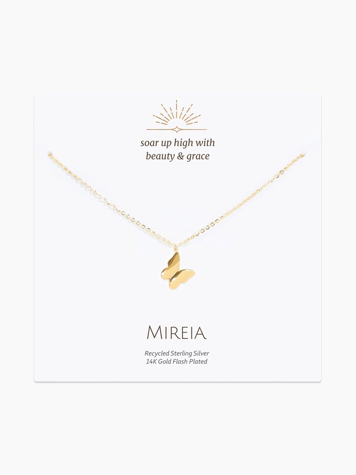 Butterfly Pendant Necklace