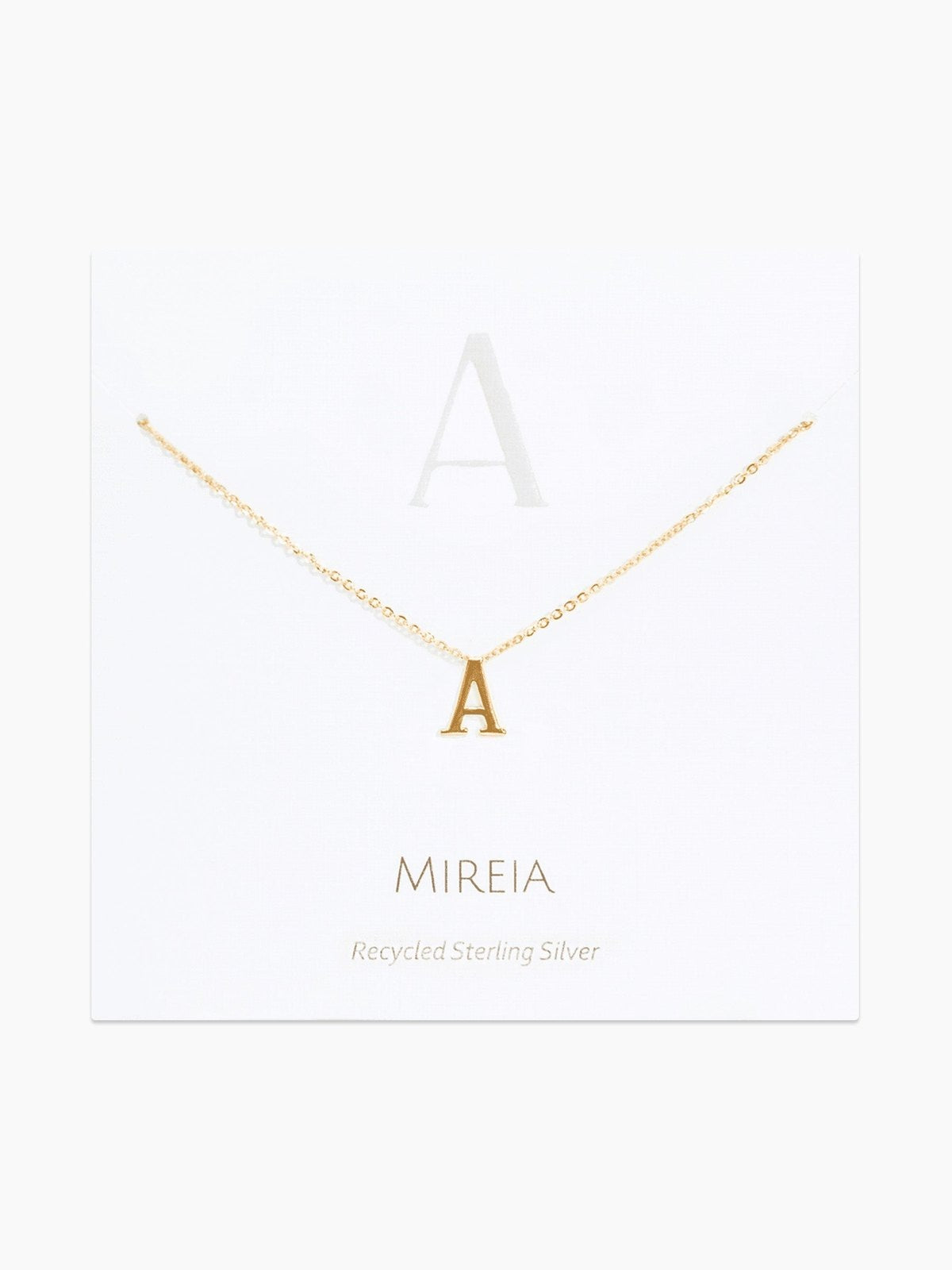 Classic Initial Necklace