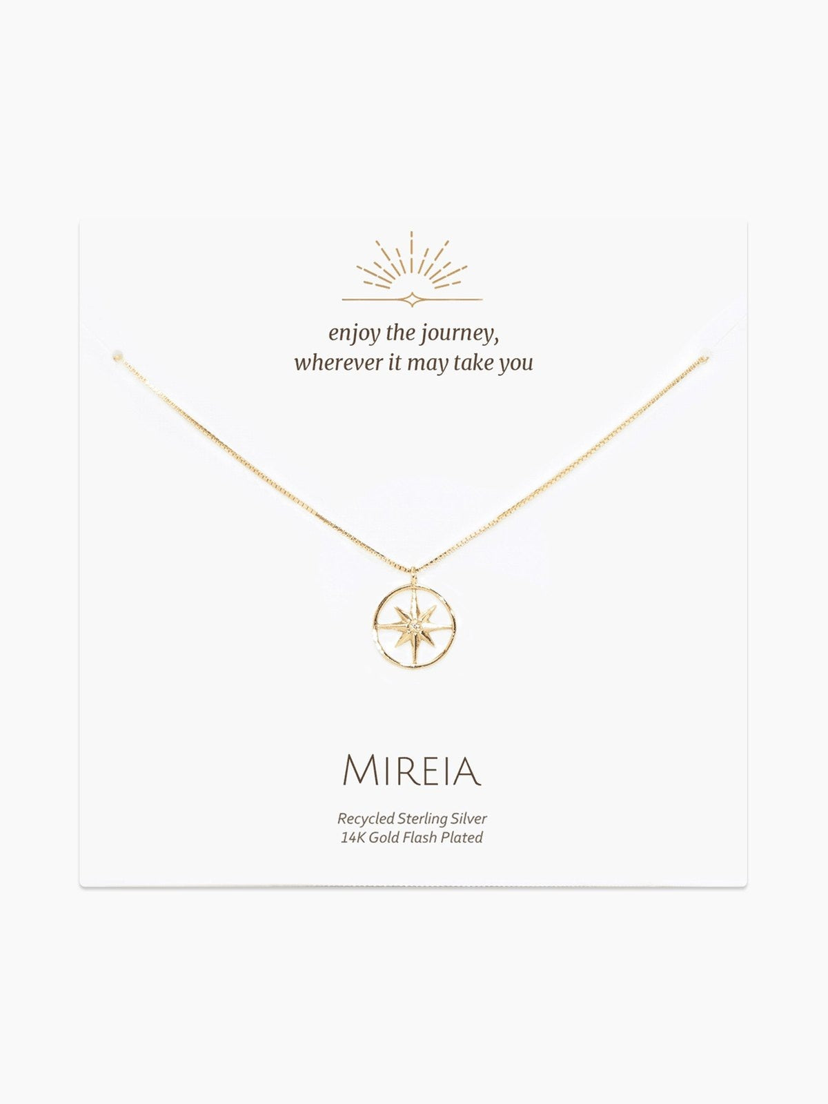 Compass Pendant Necklace