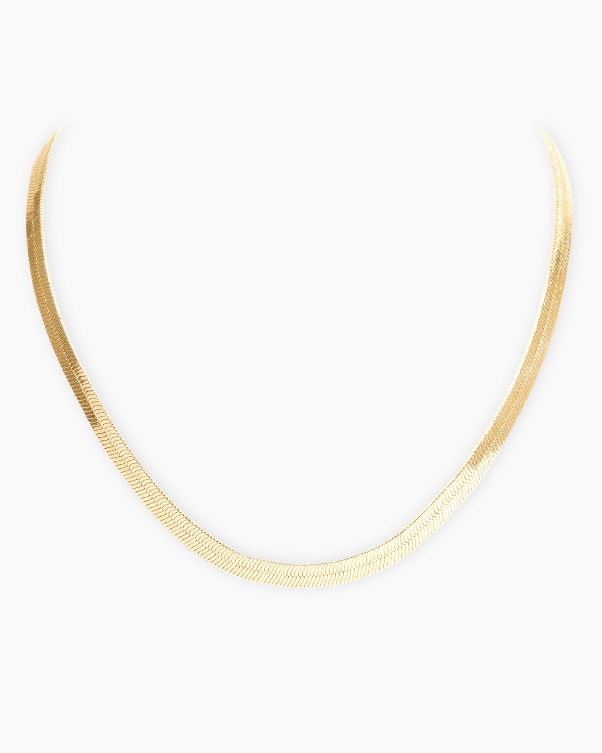 Demi-Fine 5mm Flat Layering Chain