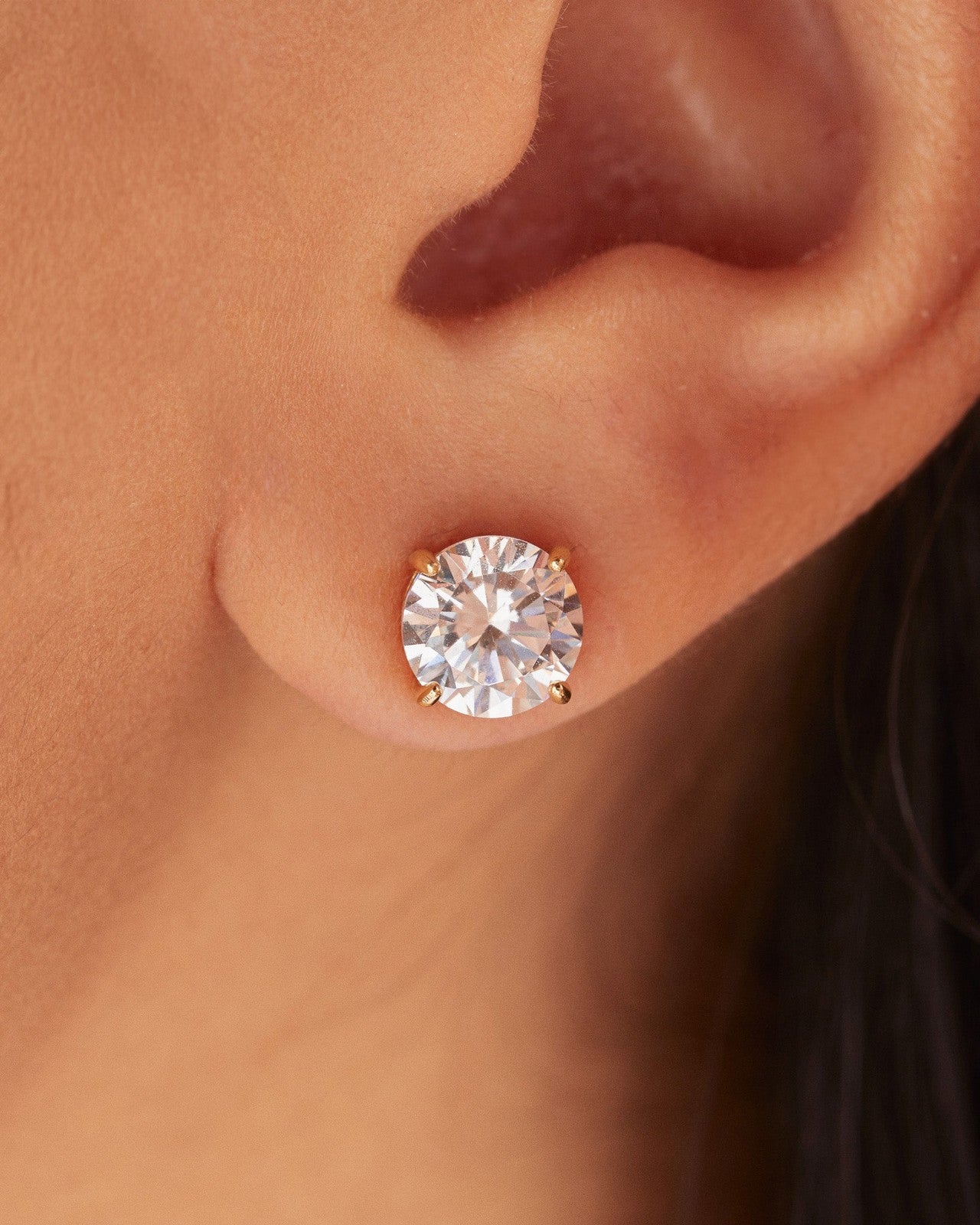 7mm Prong Set Stud