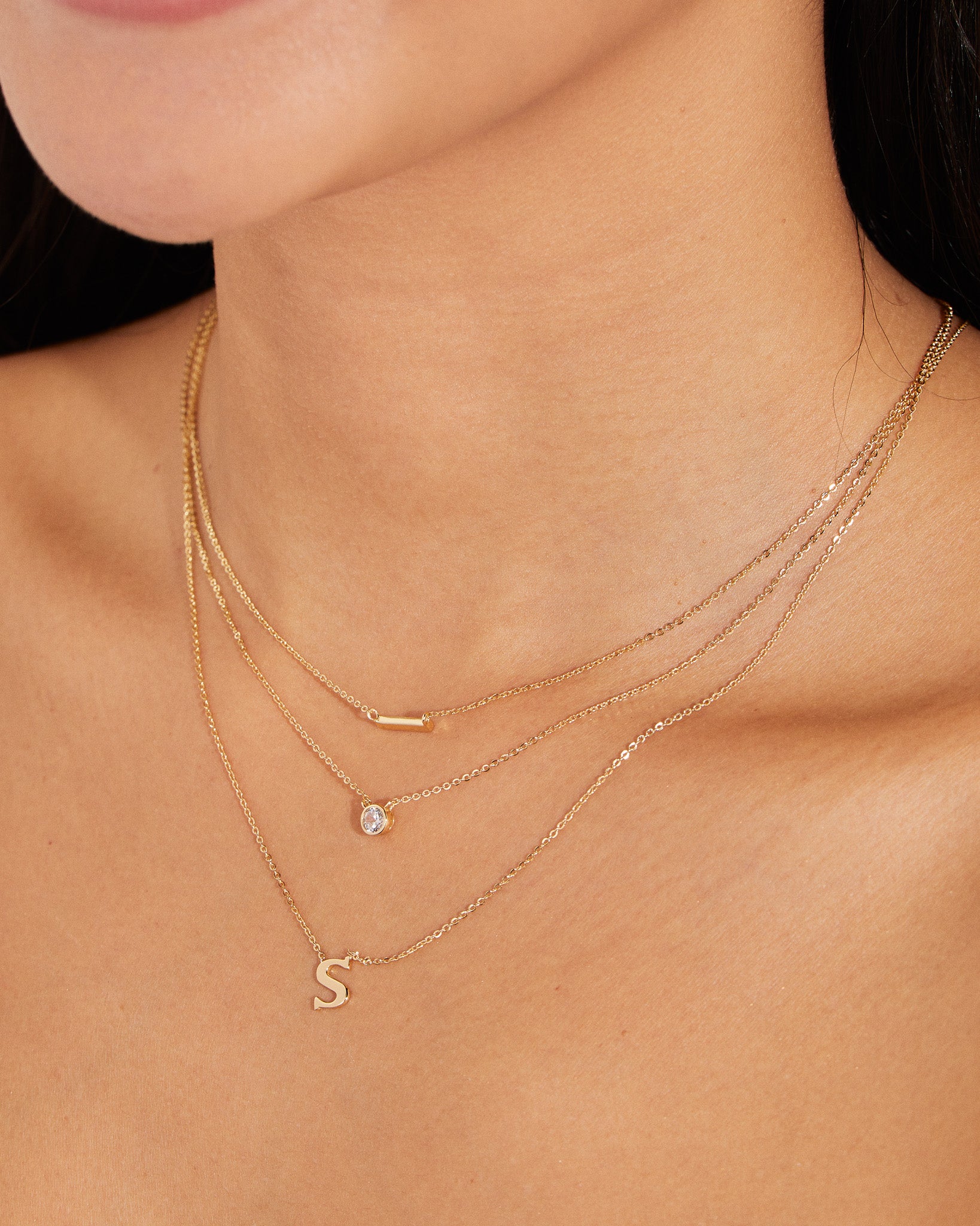 Bezel & Bar Layered Set