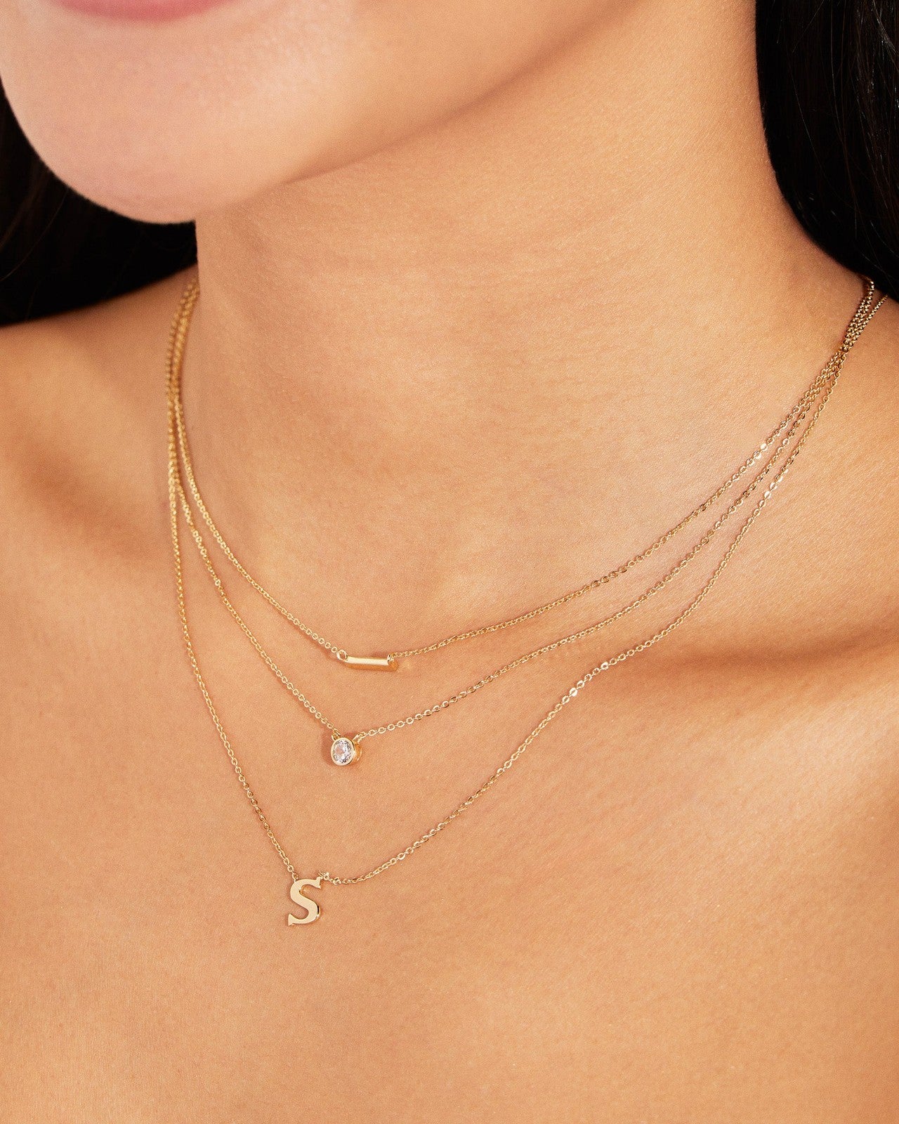 Bezel & Bar Layered Set