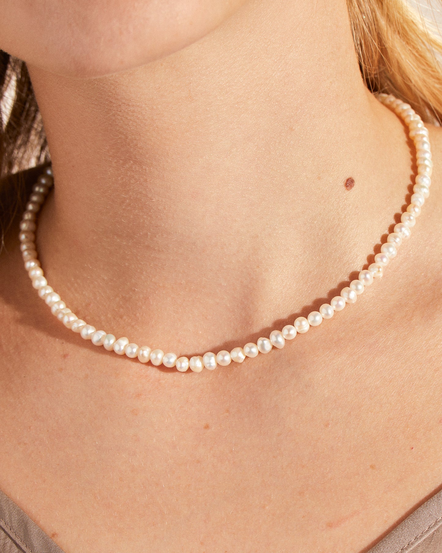 Freshwater Pearl Strand Necklace