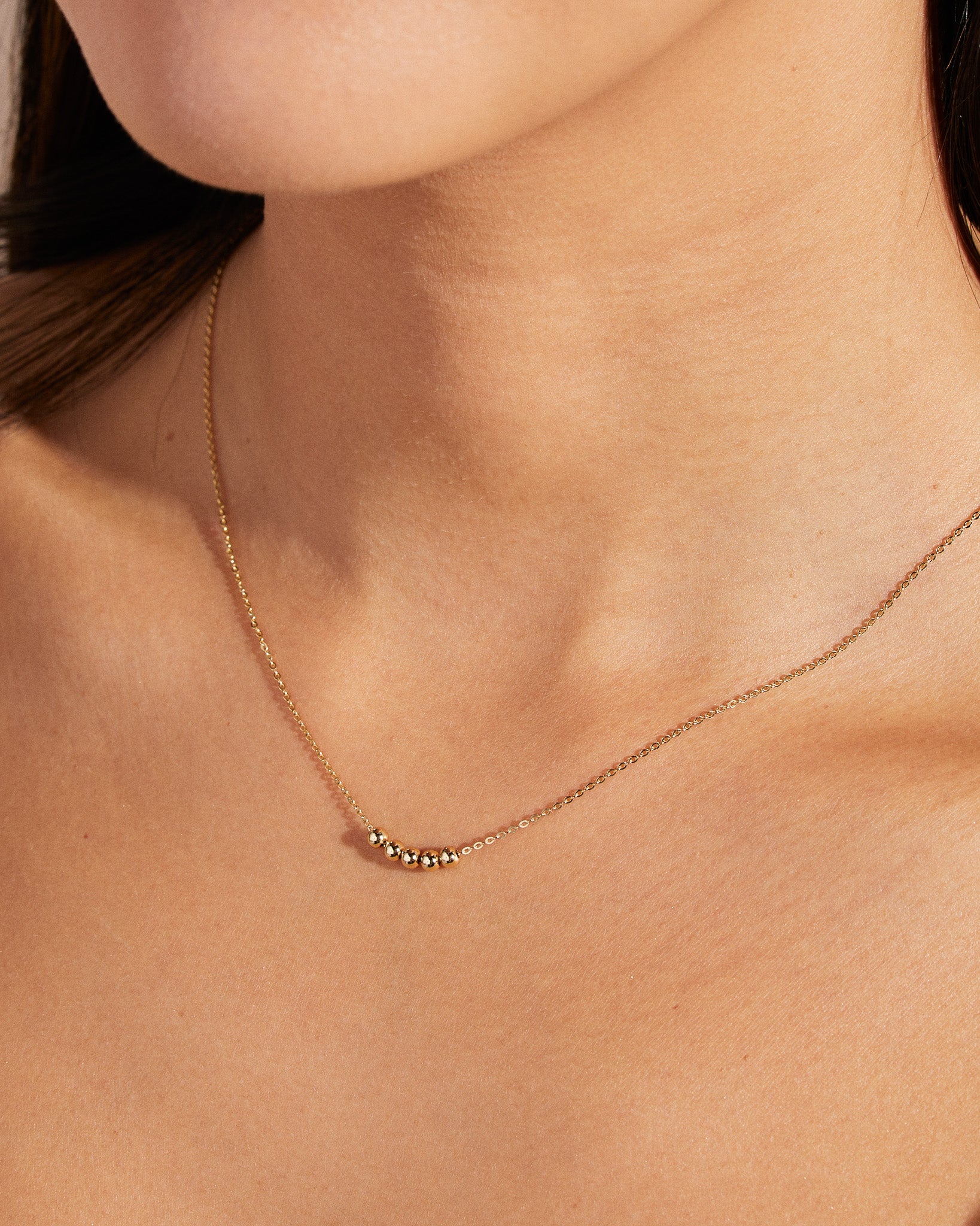 Metal Bead Necklace