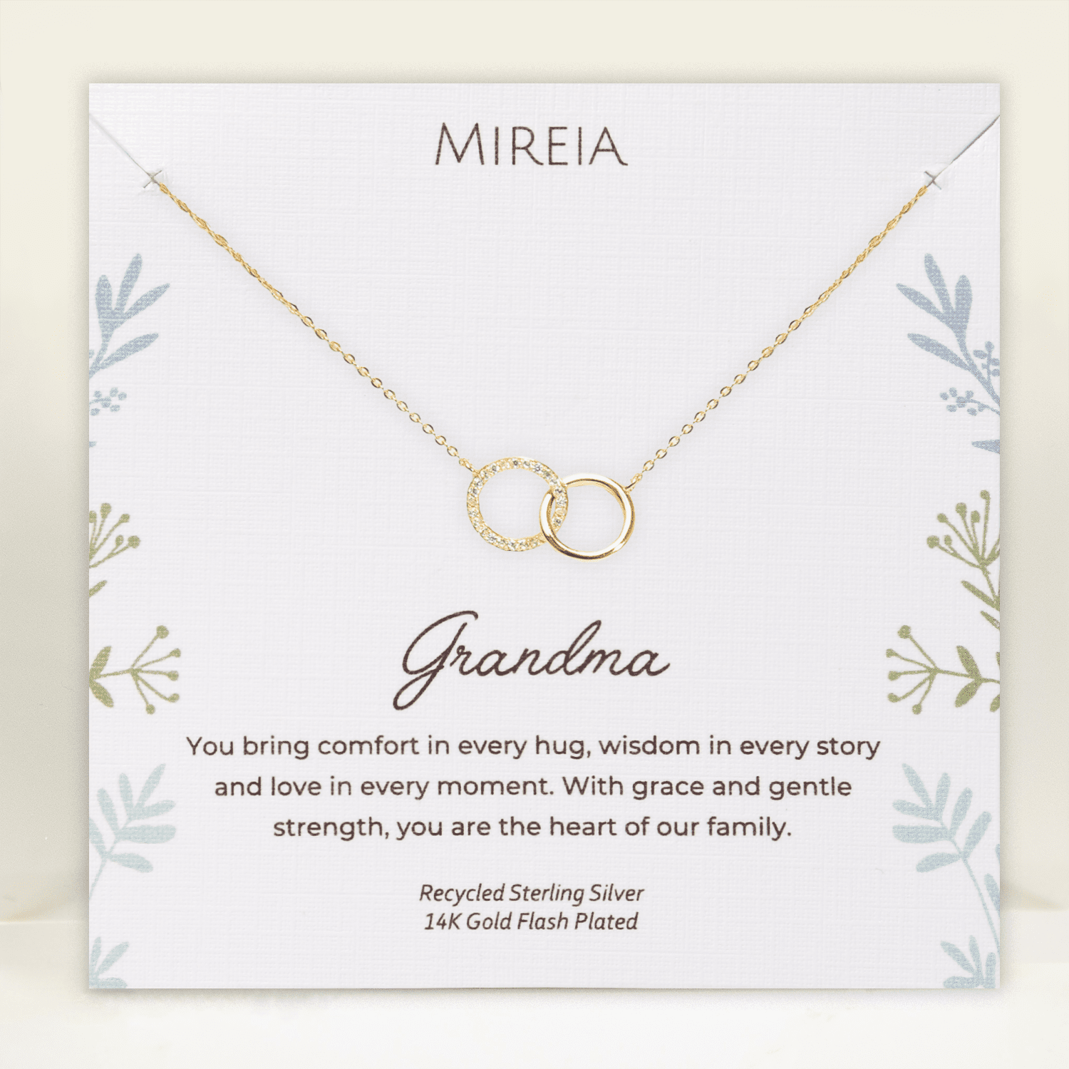 Pavé Affinity Necklace – A Gift for Grandma