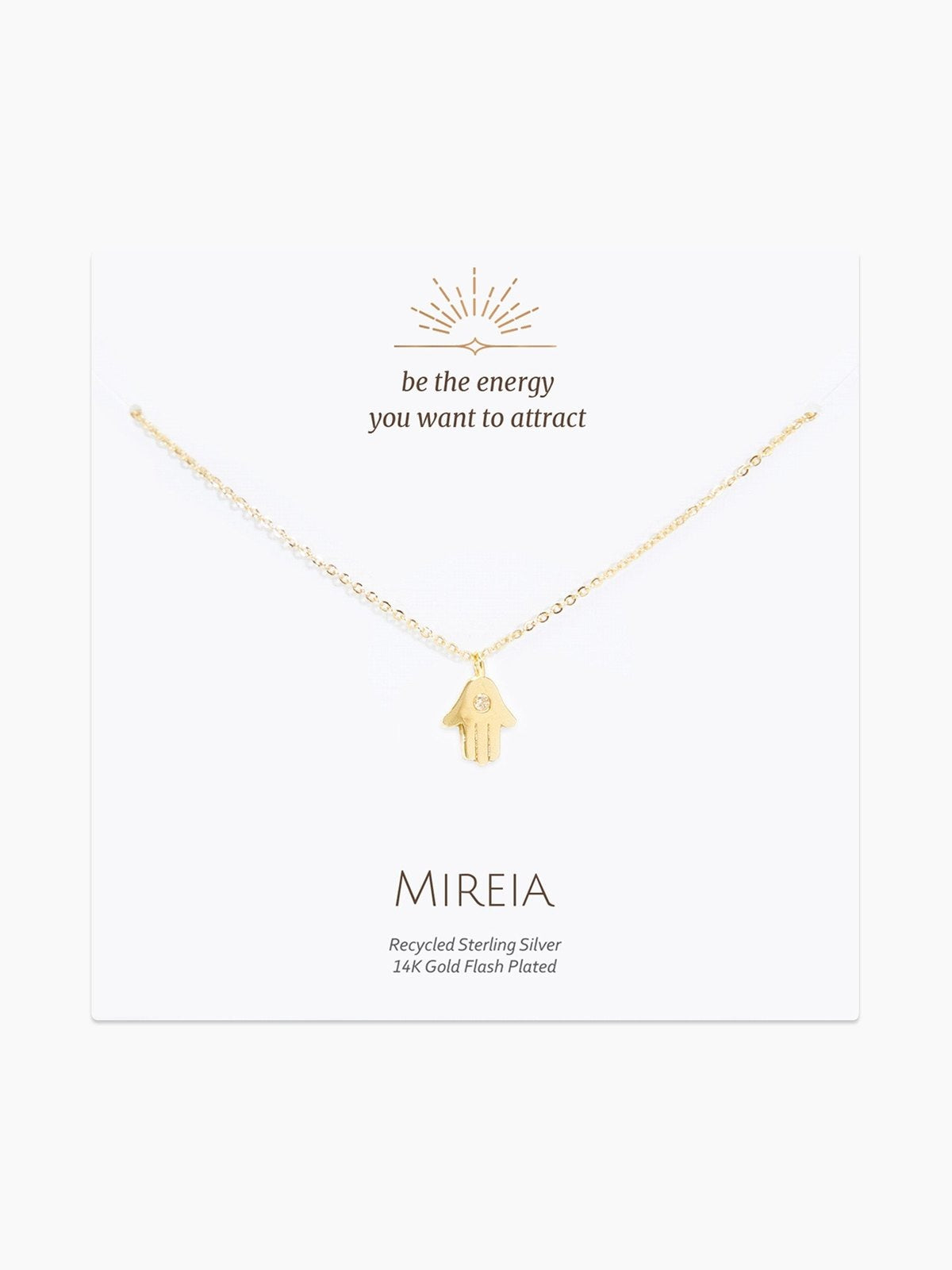 Hamsa Pendant Necklace
