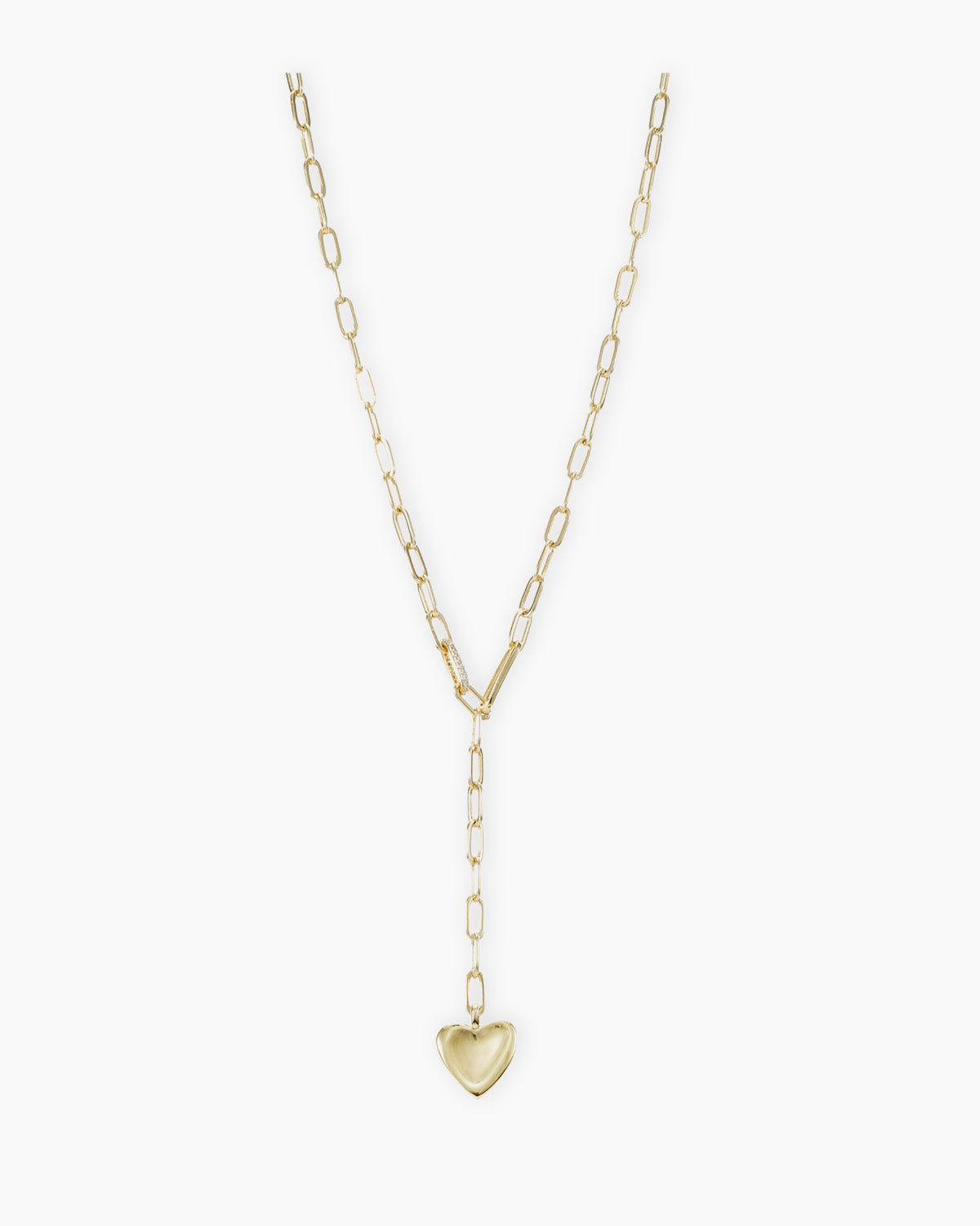 Heart Lariat Necklace
