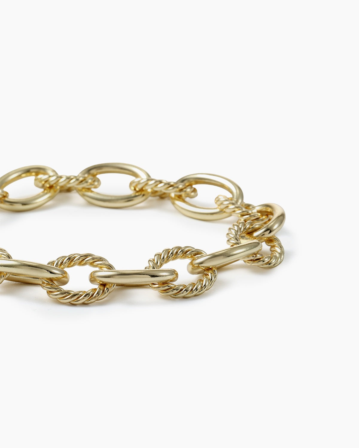 Interlocking Cable Bracelet