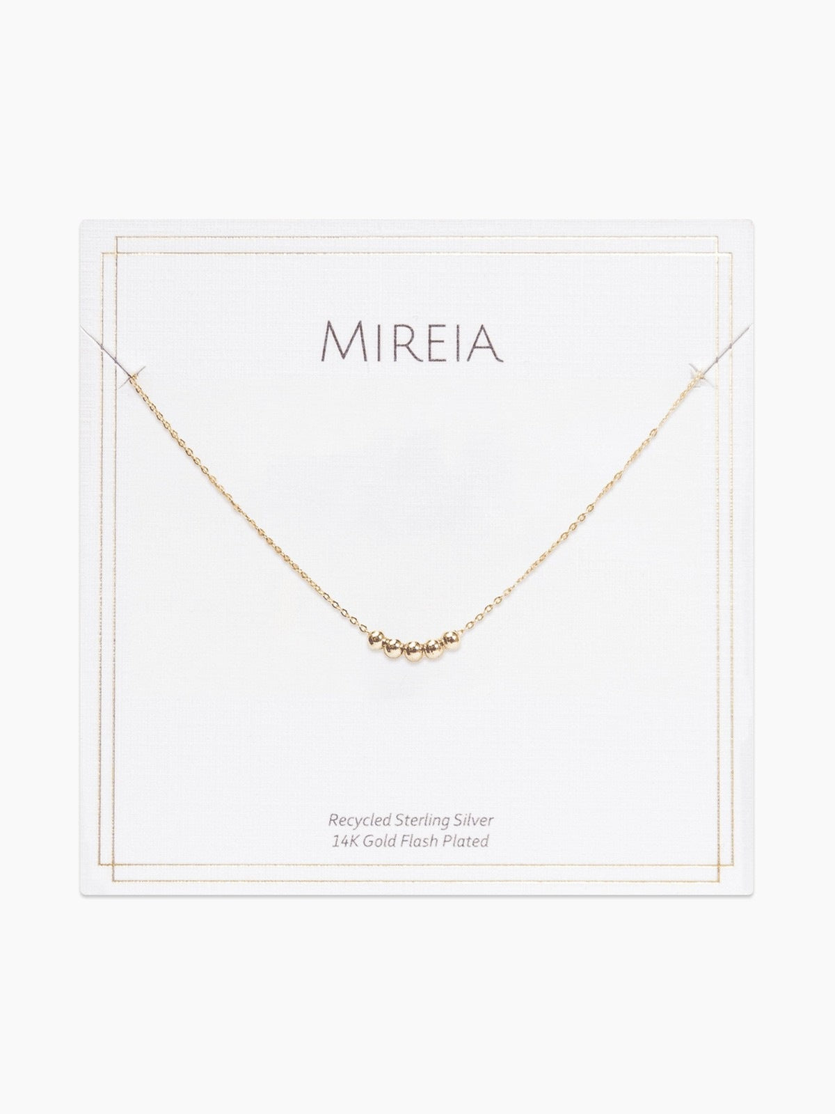 Metal Bead Necklace