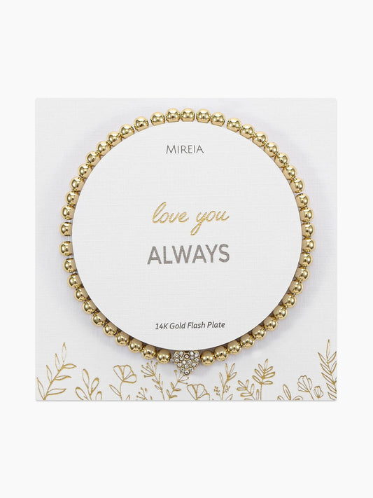 Pavé Heart Bracelet