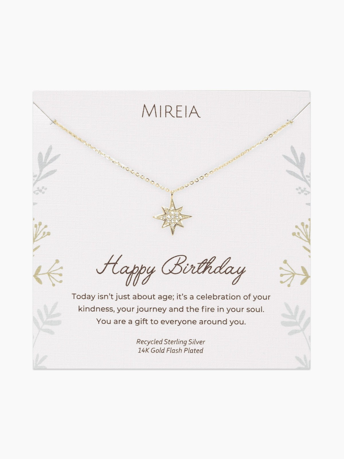 Pavé Starburst Necklace - For Their Special Day