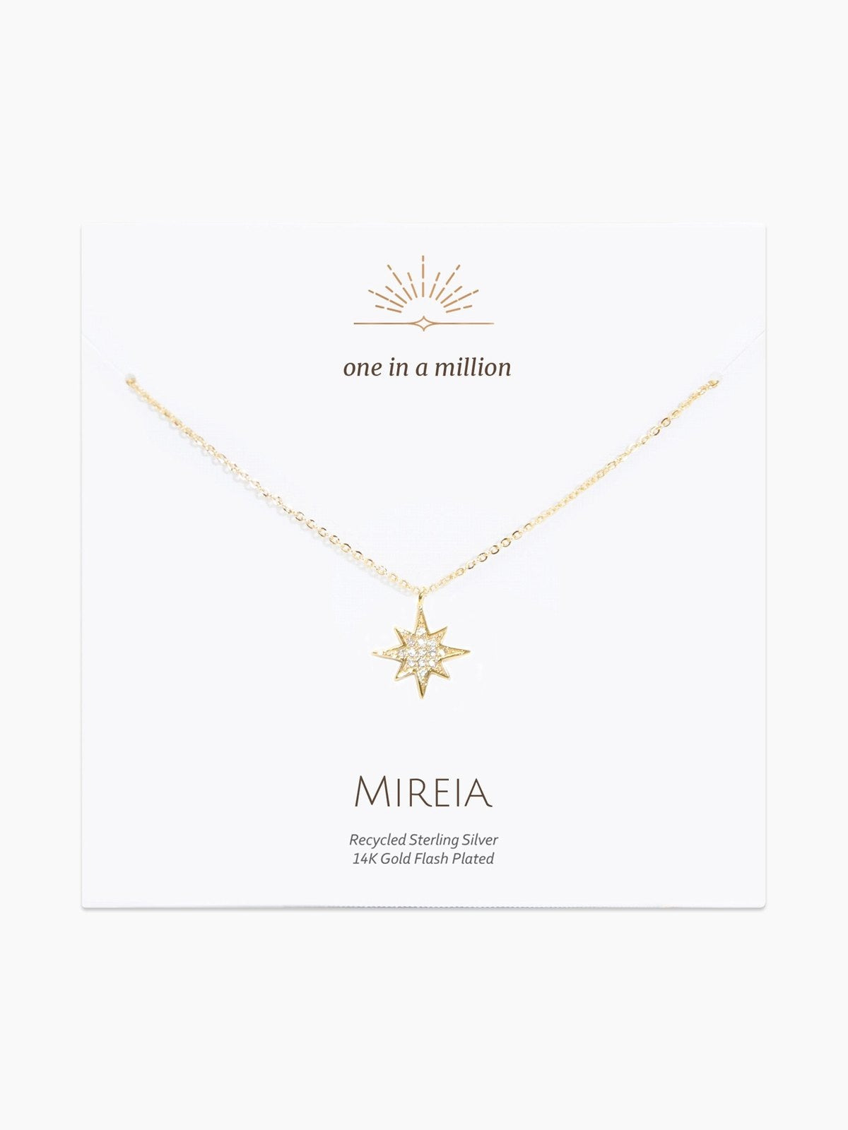 Pavé Starburst Necklace